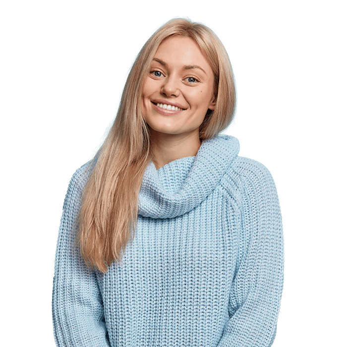 pleased-good-looking-woman-with-light-hair-smiles-48552MV-1